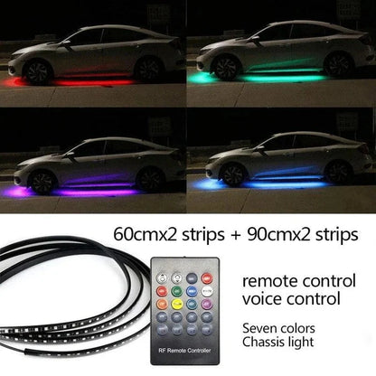 2026 Автомобилни шасита Гъвкави RGB водоустойчиви LED ленти