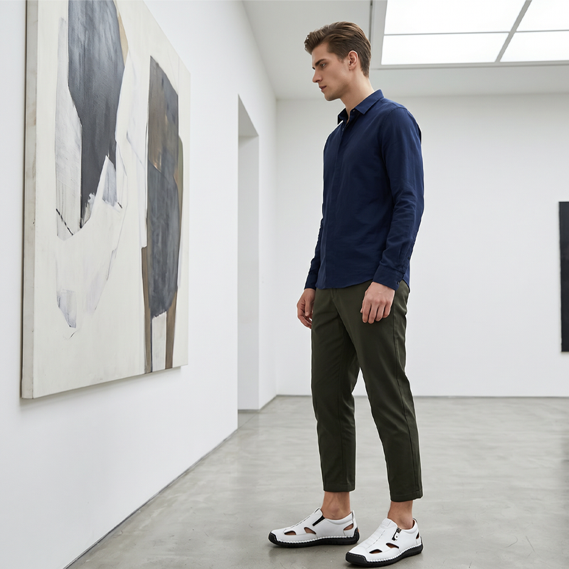 👞🌬️ Мъжки дишащи сандали – Неплъзгащи се и издръжливи – Плащане при доставка ✅